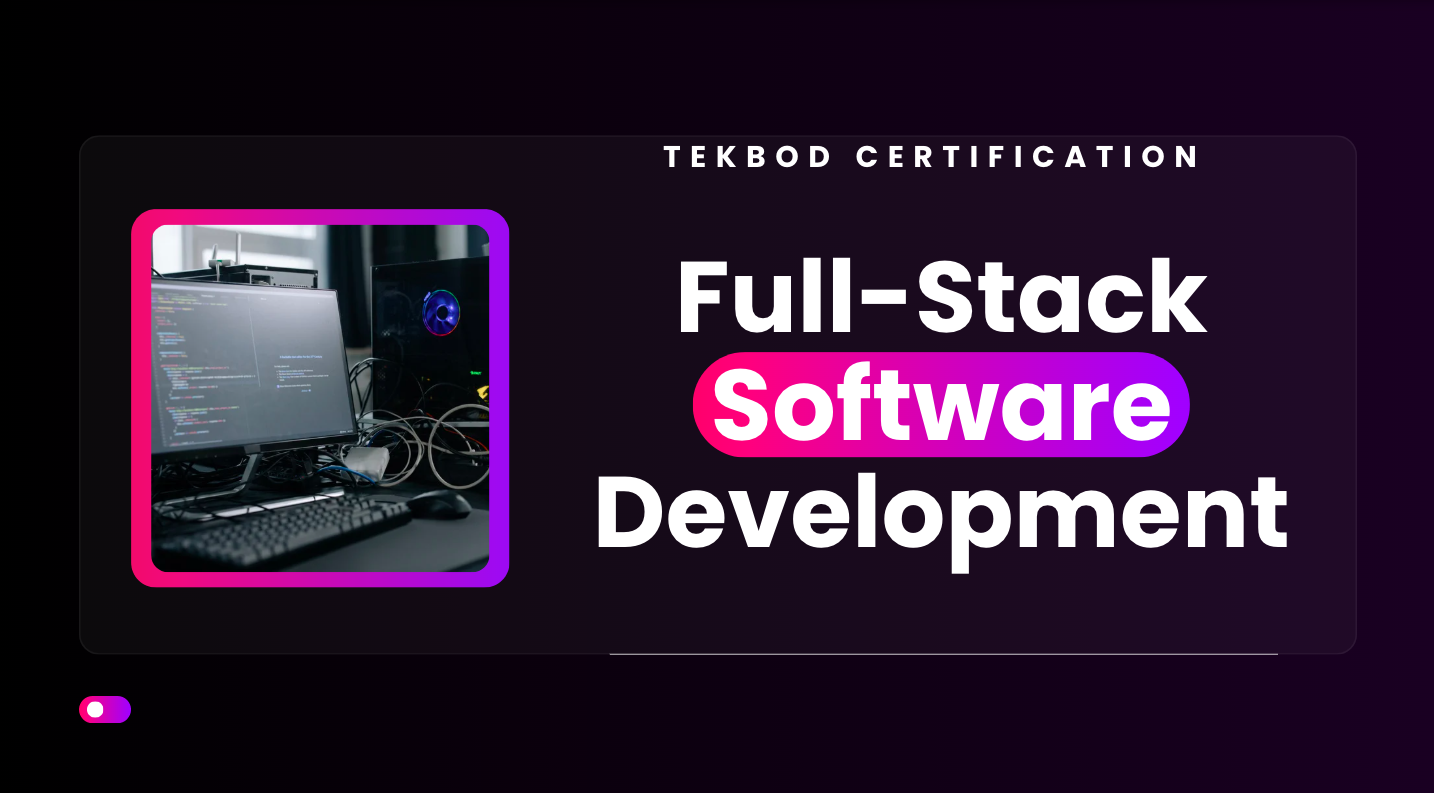 Full-Stack Software Development